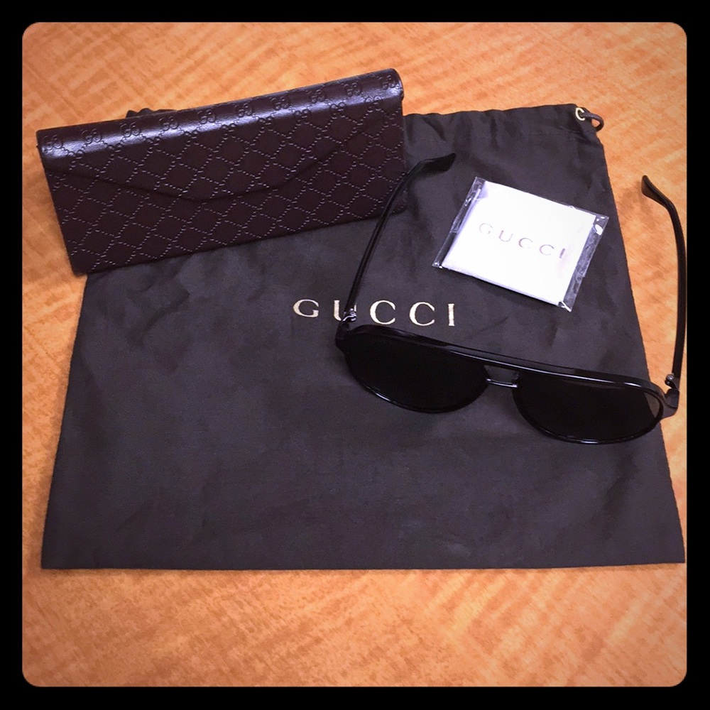 Gucci Aviator Unisex Sunglasses 😎